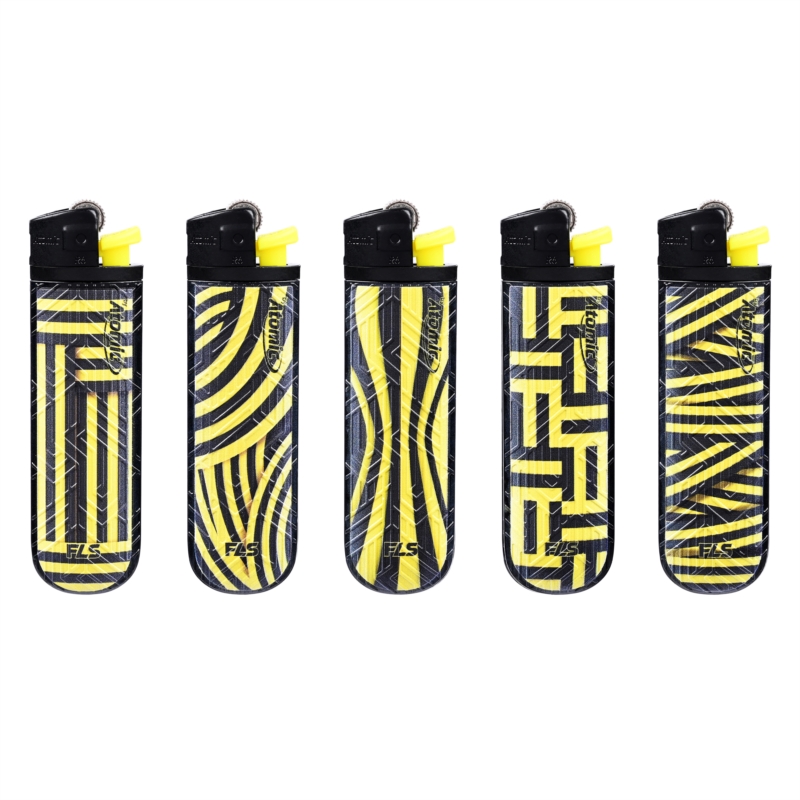 Briquet pierre FLS jetable décors Beezy assortis 25/1000