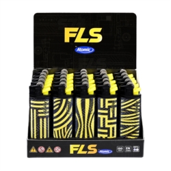 Briquet pierre FLS jetable décors Beezy assortis 25/1000