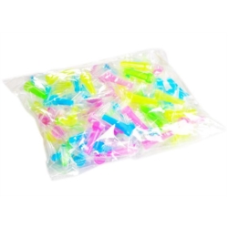 1 SACHET 100 EMBOUTS USAGE UNIQUE COLORES POUR NARGUILE 1/100