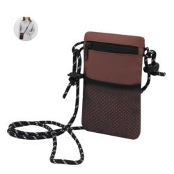 Fourre tout polyester 150D avec sangle ajustable 19x12x2 cm 1/20