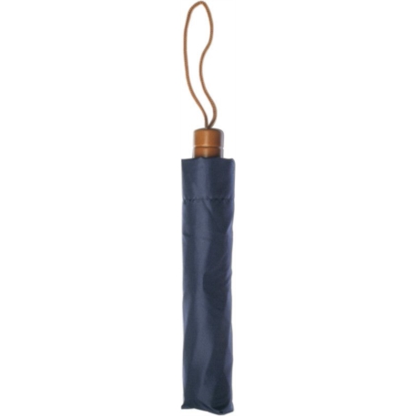 PARAPLUIE PLIABLE EN POLYESTER 190T METAL ET MANCHE EN BOIS 12/48