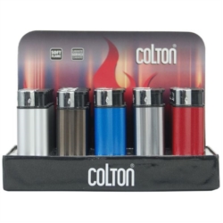 BRIQUET COLTON PIEZO BACHO 5 COLORIS METALLISES 25/500*