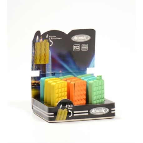 BRIQUET ATOMIC MIROR BRICKS COLORIS ASSORTIS 12/240