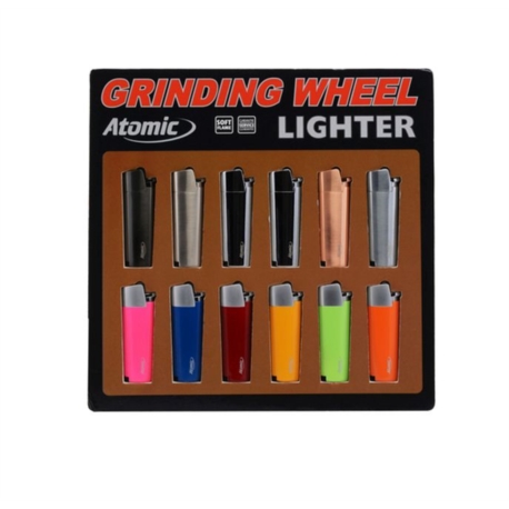 BRIQUET ATOMIC PIERRE CLASSIQUE COLORIS ASSORTIS 12/240