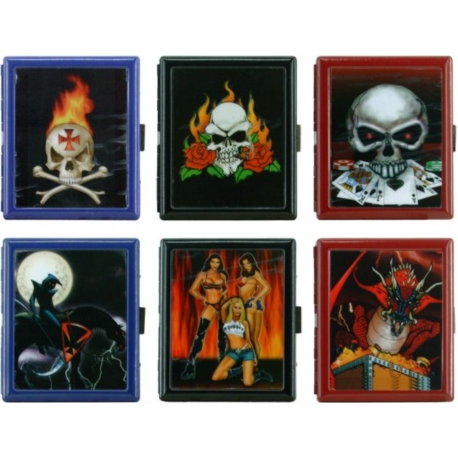ETUI CIGARETTES CONEY DECOR HORROR 12/240*