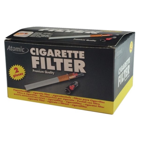 Filtre plastique cigarette Atomic 72pc / display / 2592 pièces carton