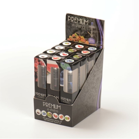 E-SHISHA PREMIUM 100 BOUFFEES PARFUMS ASSORTIS 12/288*