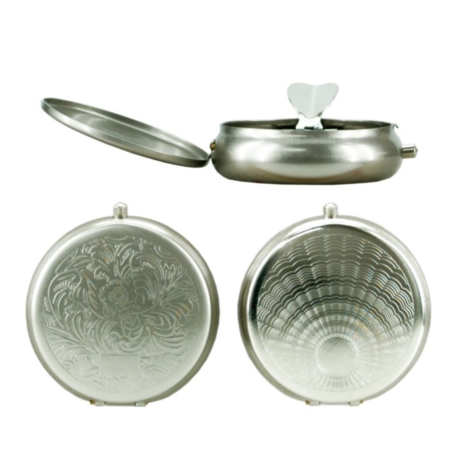 CENDRIER DE POCHE METAL ROND DIAM 4.8 CM 12/240