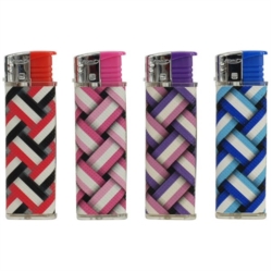 BRIQUET ATOMIC PIEZO FASHION DECORS RAFIA 40/800*