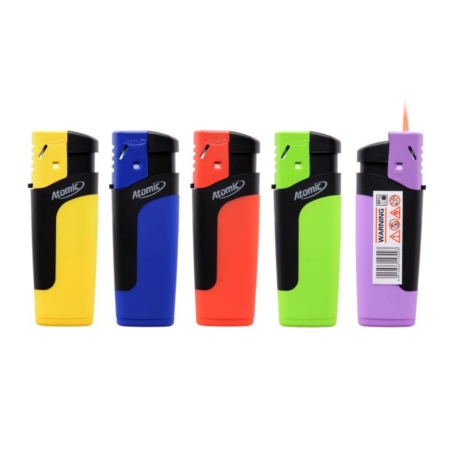 BRIQUET ATOMIC PIERRE TURBO FLAMME ROUGE ASSORTIS OPAQUES 50/1000