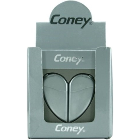 BRIQUET CONEY COEUR 2 PIECES PERLE CHROME 6/120*