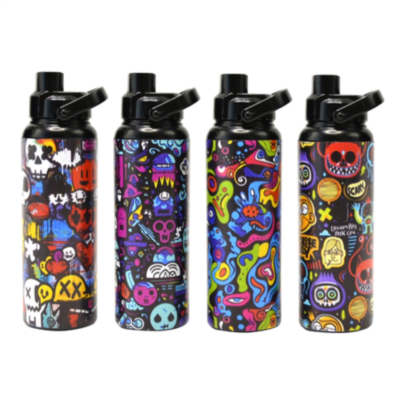 Briquet jet flamme rechargeable Psychedelic 12/144