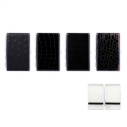 Etui pour 20 cigarettes 100s métal Lady Black 6/120