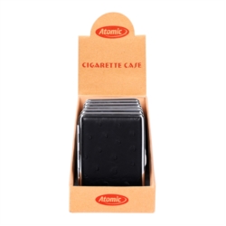 Etui pour 20 cigarettes 100s métal Lady Black 6/120