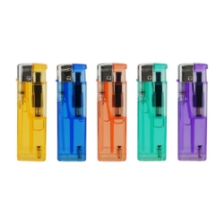 BRIQUET ATOMIC FLAT RECHARGEABLE 5 COLORIS TRANSPARENTS 50/1000