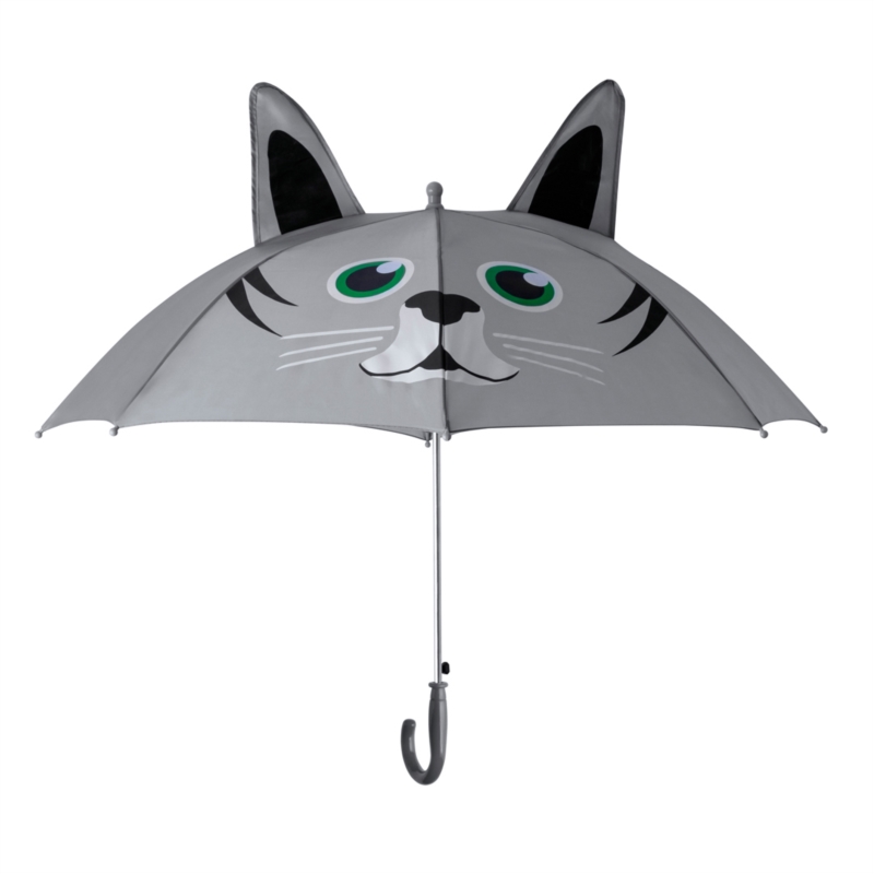 Parapluie enfant Chat & Grenouille polyester 180T Ø 78cm 1/50