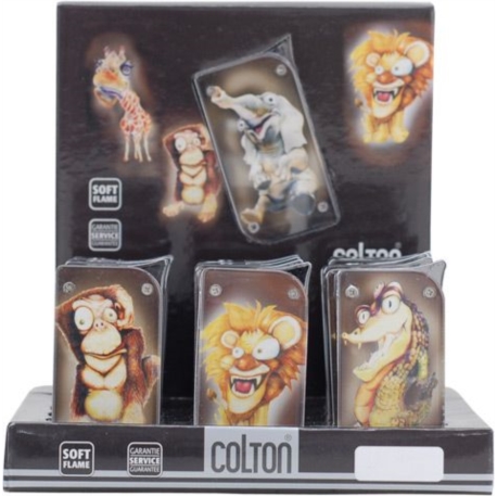 BRIQUET COLTON DOMING DECORS ANIMAUX JUNGLE 13/260*