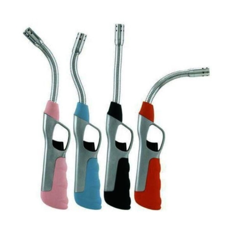 BRIQUET ATOMIC ALLUME TOUT A GAZ TETE FLEXIBLE 4 COLORIS 12/240*