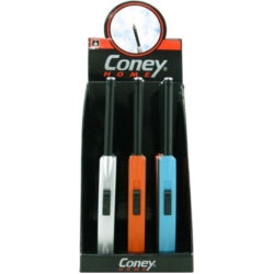 BRIQUET CONEY ALLUME TOUT A GAZ LUNAR ASSORTIS VIFS 12/120*