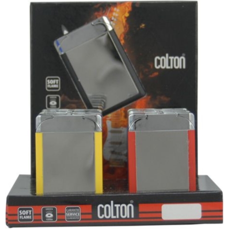 BRIQUET COLTON BI-FLAMME MIROIR 13/260*