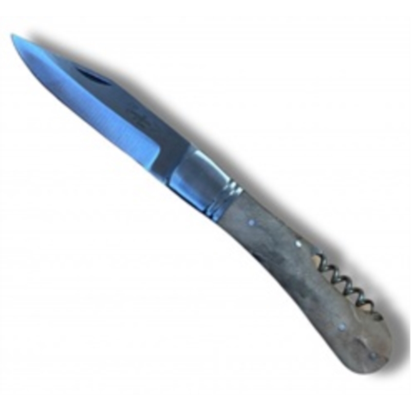 Couteau tire bouchon en bois de platane