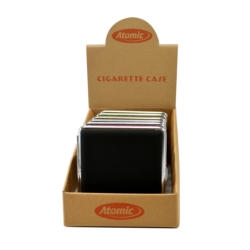 Etui pour 18 cigarettes en métal décors Alcantara 6/120