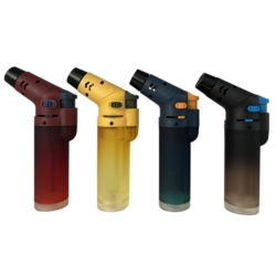 Briquet Atomic de table jet flamme chalumeau twist dégradés 12/144