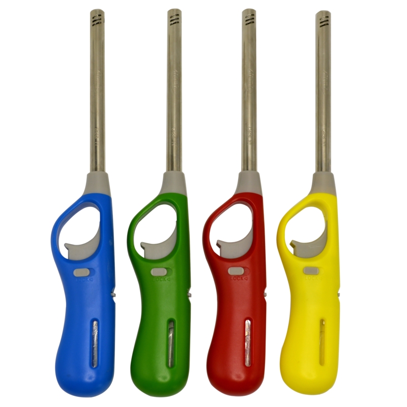 Briquet allume tout piézo Serafina 26 cm coloris assortis 16/192