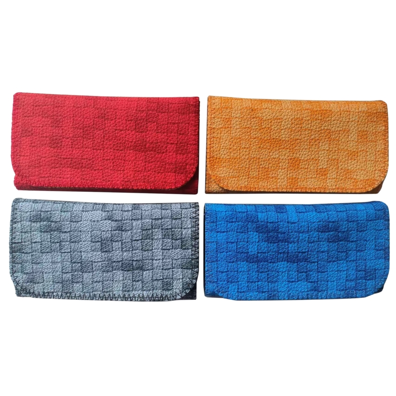 Blague à tabac Mini imitation cuir design Textile 6/120