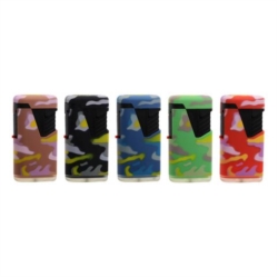 BRIQUET ATOMIC DOUBLE JET FLAMME CAMOUFLAGE ASSORTIS 25/500