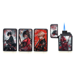 Briquet Atomic jet flamme new Scuba noir Animés 20/400