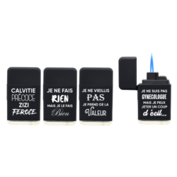 Briquet Atomic jet flamme new Scuba noir Expressions 20/400