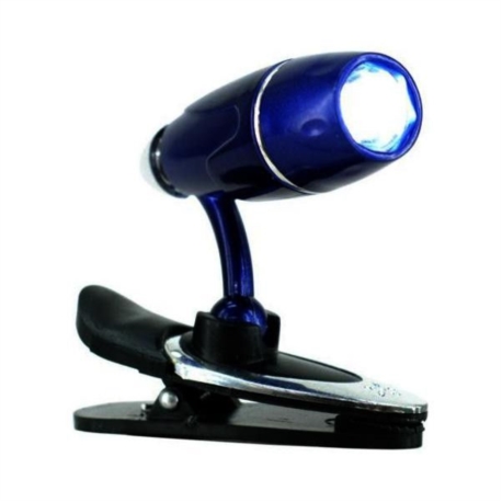 CLIP LAMPE LECTURE LED 3 COLORIS 24/240*