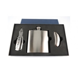 SET FLASQUE + OUTI MULTI FONCTIONS + ETUI BRIQUET 15/300*