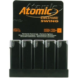 BRIQUET ATOMIC ELECTRONIQUE SWING OPAQUE NOIR 50/1000