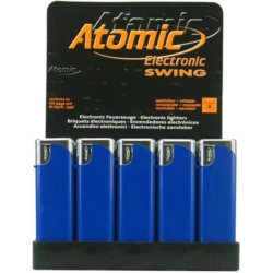 BRIQUET ATOMIC ELECTRONIQUE SWING OPAQUE BLEU 50/1000