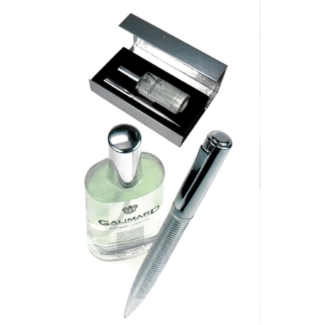 COFFRET VAPORISATEUR PARFUM HOMME & STYLO BILLE GALIMARD