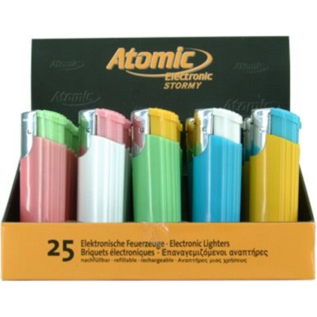 BRIQUET ATOMIC STORMY COLORIS PASTELS 25/500*