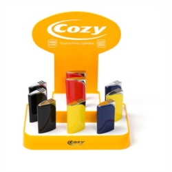 BRIQUET COZY TURBO SHOOTER 4 COLORIS ASSORTIS 9/180