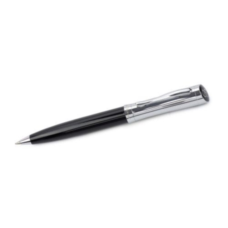 STYLO BILLE TWIST ARGENT/NOIR DANS BOITE CADEAU CHARLES DICKENS