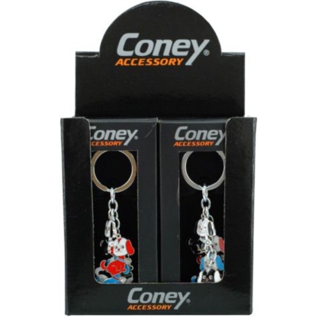 PORTE CLEFS 4 BRELOQUES DOGS 12/480*