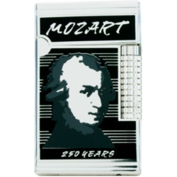 BRIQUET PIERRE MOZART NOIR/ARGENT DANS BOITE 6/60*