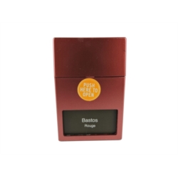 ETUI PAQUET CIGARETTES FENETRE COLORIS METALLISES 12/240