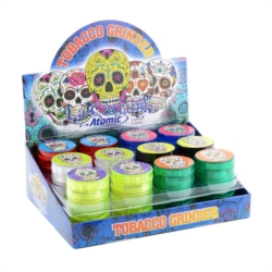 BROYEUR A TABAC 4 PARTIES DIAM 50 MM PLASTIQUE LA CATRINA 12/240