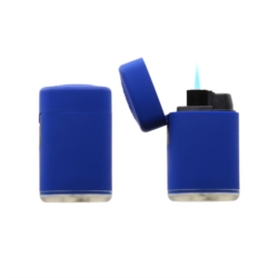 BRIQUET ATOMIC EXCLUSIVE JET FLAMME RUBBER BLEU 25/500