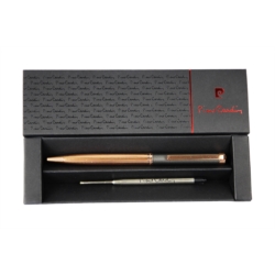 Stylo bille Pierre Cardin Panama gun/rose 