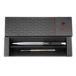 Stylo bille Pierre Cardin Panama gun/chromé