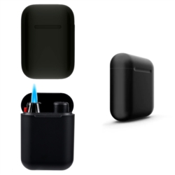 Briquet Atomic Jet Pod jet flamme rubber noir 25/500