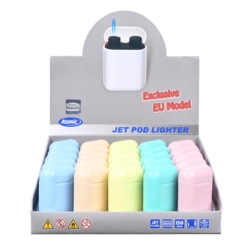 Briquet Atomic Jet Pod jet flamme pastel 25/500