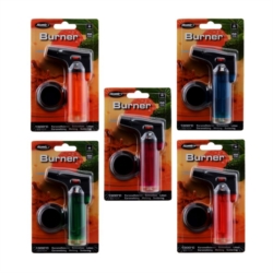 BRIQUET ATOMIC JET BURNER 5 COLORIS GIVRES SOUS BLISTER 10/100